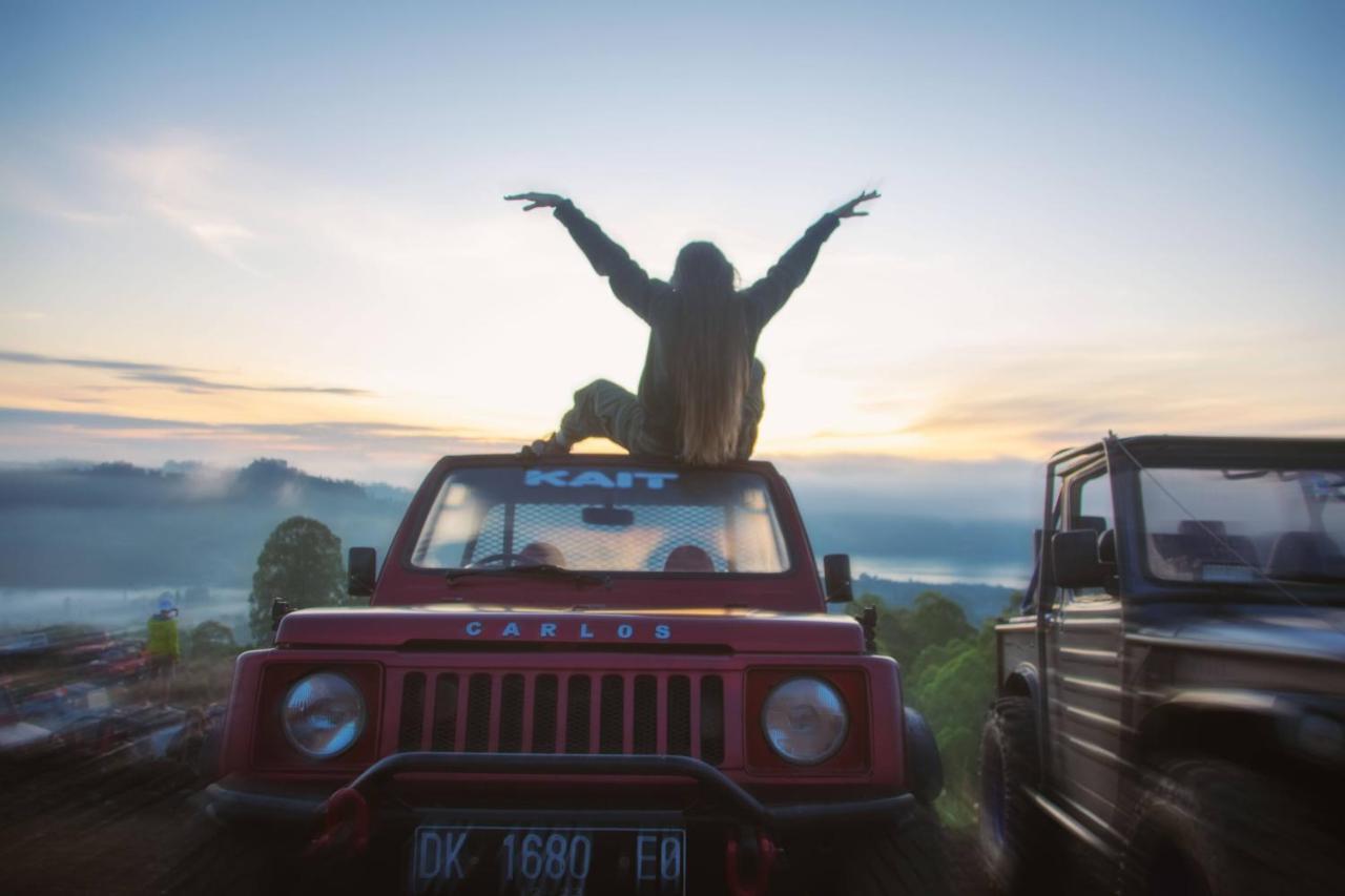 Отель Batur Green Hill And Hot Spring Кинтамани Экстерьер фото